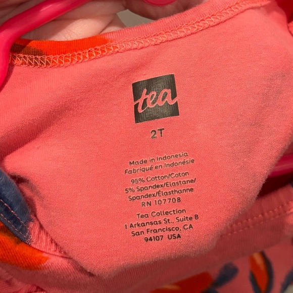 Tea Collection Ruffle Shoulder Ballet Dress - Picture 5 of 7